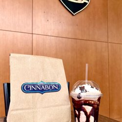 Mocha Emporium - Iced blended mocha coffee & cinnamon cinnamon bun