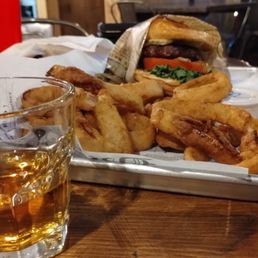 Buffalo Bacon Burger