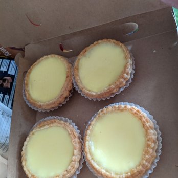 Mr. Bread - Egg custard tarts, because there was a parking space across the street - Bakeries Near Me - San Francisco, California
