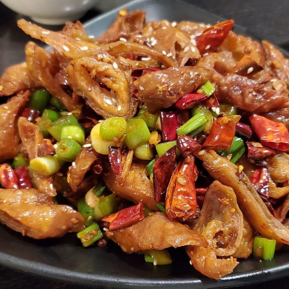 Red Chilli - Fried large Intestines - Chinese Near Me - Redlands, California Red Chilli - Fried large Intestines - Chinese Near Me - Redlands, California