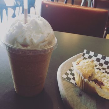 The Kookaburra - This strawberry muffin was divine and the mocha frappe was exactly what I was jonesing for! - Cafes Near Me - St. Augustine, Florida The Kookaburra - This strawberry muffin was divine and the mocha frappe was exactly what I was jonesing for! - Cafes Near Me - St. Augustine, Florida