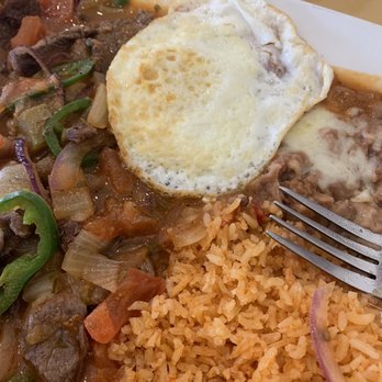 Restaurant San Gaspar - 11. Steak Ranchero and I added an egg since it was breakfast for me - Mexican Near Me - San Leandro, California Restaurant San Gaspar - 11. Steak Ranchero and I added an egg since it was breakfast for me - Mexican Near Me - San Leandro, California