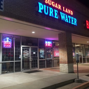 Sugar Land Pure Water - 24 hour water machine outside- 25 cents per gallon - Water Purification Services Near Me - Houston, Texas Sugar Land Pure Water - 24 hour water machine outside- 25 cents per gallon - Water Purification Services Near Me - Houston, Texas