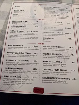 Menu photo 6 Nonno's Upplands Väsby, AB Menu photo 6 Nonno's Upplands Väsby, AB