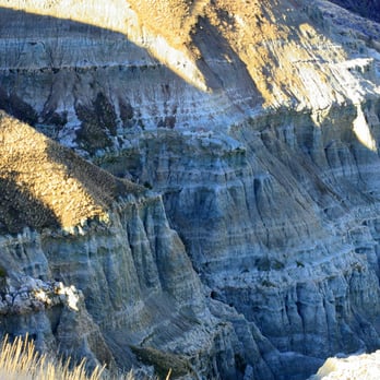 Sheep Rock - Blue Basin from overlook trail. - Landmarks & Historical Buildings Near Me - Dayville, Oregon