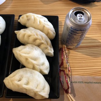Seoul ManDoo - Giant Galbi dumpling. See the size compared to drink can. They are huuuuge! - Korean Near Me - Aurora, Colorado Seoul ManDoo - Giant Galbi dumpling. See the size compared to drink can. They are huuuuge! - Korean Near Me - Aurora, Colorado