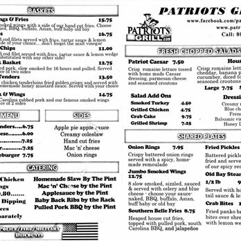 Patriots Grill - Barbeque Near Me - Gloucester, Virginia Patriots Grill - Barbeque Near Me - Gloucester, Virginia
