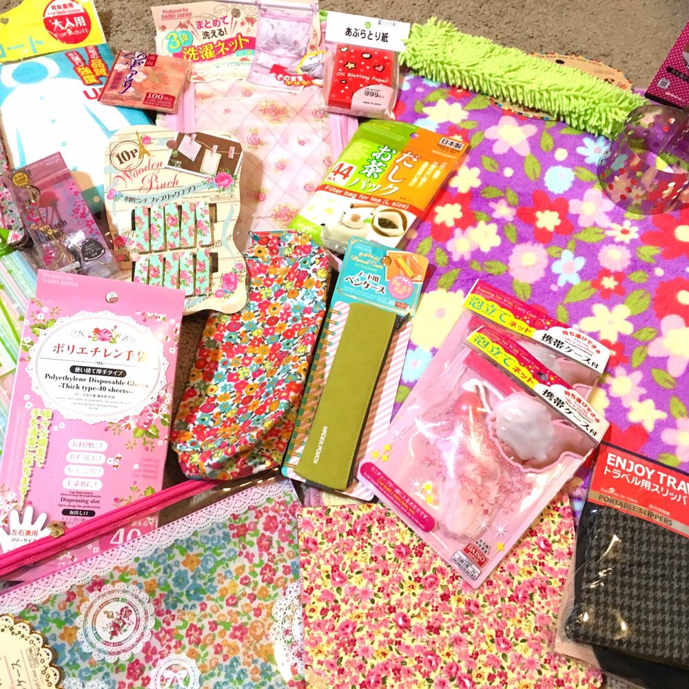 Daiso - My haul! I love floral prints =) - Discount Store Near Me - Torrance, California Daiso - My haul! I love floral prints =) - Discount Store Near Me - Torrance, California