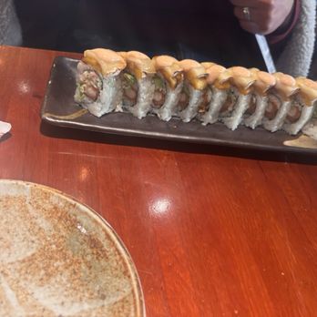 Taikin Asian Cuisine - Fire roll - Asian Fusion Near Me - Miami, Florida Taikin Asian Cuisine - Fire roll - Asian Fusion Near Me - Miami, Florida