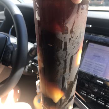 Gong Cha - Do you want your drink to be like this? I certainly would not :) - Bubble Tea Near Me - Houston, Texas Gong Cha - Do you want your drink to be like this? I certainly would not :) - Bubble Tea Near Me - Houston, Texas