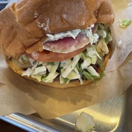Roadside burger $16.50