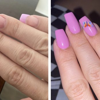 Galaxy Nails & Spa - Nails fixed. Before and after - Nail Salons Near Me - Fullerton, California Galaxy Nails & Spa - Nails fixed. Before and after - Nail Salons Near Me - Fullerton, California