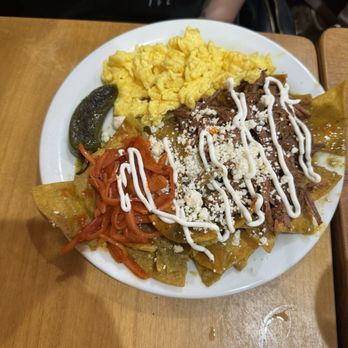 I Love U Brunch - green chilaquiles with birria - Breakfast & Brunch Near Me - Van Nuys, California I Love U Brunch - green chilaquiles with birria - Breakfast & Brunch Near Me - Van Nuys, California
