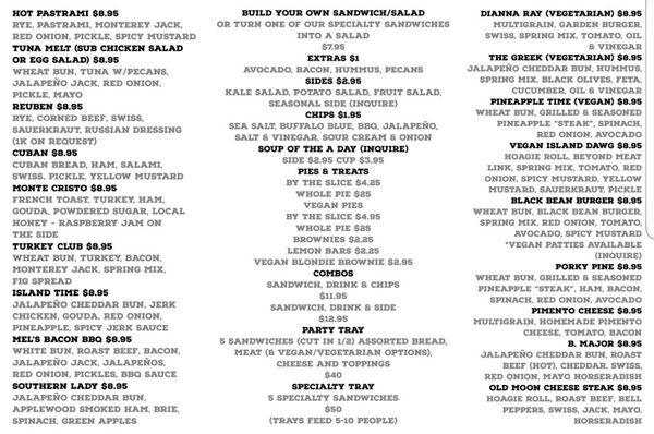 Menu photo 4 Old Moon Deli Galveston, TX Menu photo 4 Old Moon Deli Galveston, TX