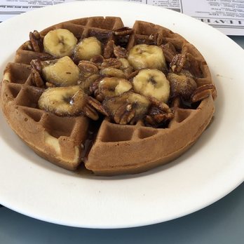 Skylark Diner - Banana foster waffle - Diners Near Me - Edison, New Jersey