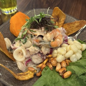 Incas Grill Peruvian Restaurant - Ceviche Mixto - Peruvian Near Me - Concord, California
