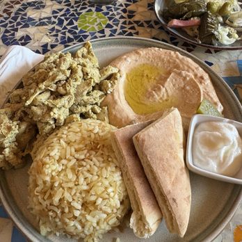 Dvine Mediterranean Experience - Brea - - Chicken Shawarma - Mediterranean Near Me - Brea, California
