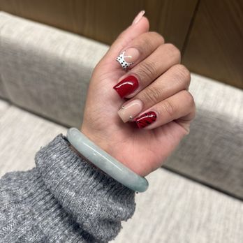 NT Nails - Builder gel manicure with designs - Nail Salons Near Me - Emeryville, California NT Nails - Builder gel manicure with designs - Nail Salons Near Me - Emeryville, California