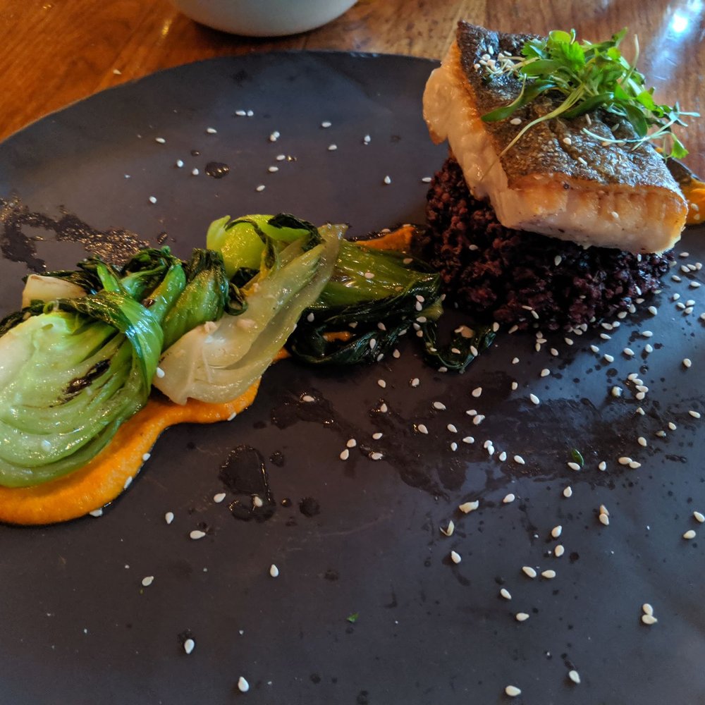 re:public - Chili Rubbed Black Cod - cod okay, rice so so, bok choy super salty - New American Near Me - Seattle, Washington re:public - Chili Rubbed Black Cod - cod okay, rice so so, bok choy super salty - New American Near Me - Seattle, Washington