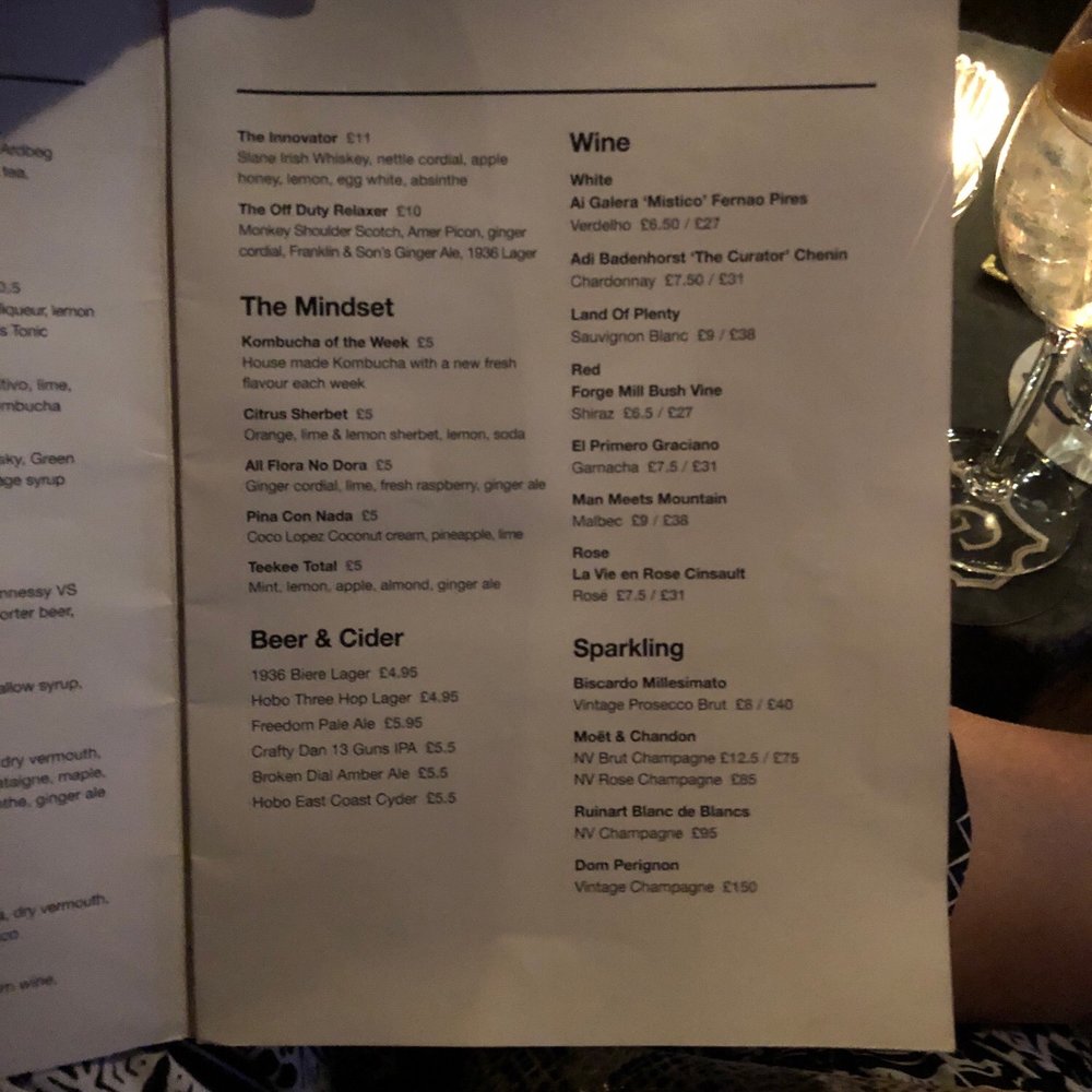 Callooh Callay - Cocktail Bars Near Me - London, XGL Callooh Callay - Cocktail Bars Near Me - London, XGL