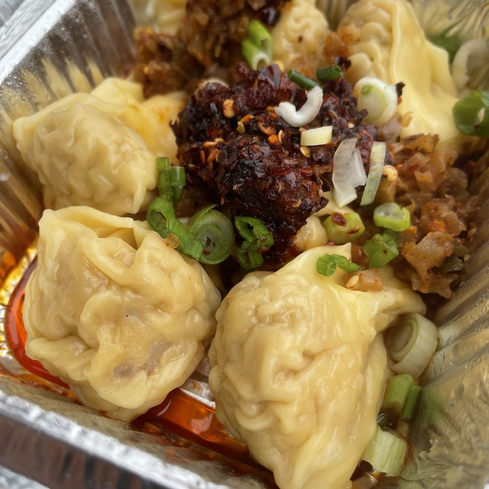 Oh Dumplings - spicy shrimp pork wontons - Chinese Near Me - Brooklyn, New York