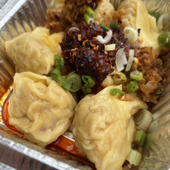 Oh Dumplings - spicy shrimp pork wontons - Chinese Near Me - Brooklyn, New York