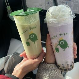 Strawberry Matcha Latte