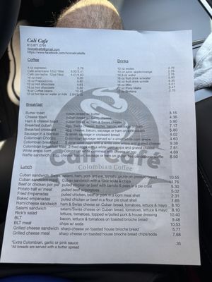 Menu photo 3 Cali Cafe Riverview, FL