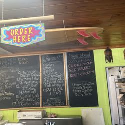 Sub Tropics - Current menu as of 6/21 Also have smoothies ($6) each. Try the pina colada and add your own rum!