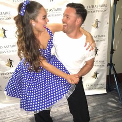 Fred Astaire Dance Studio - Austin - Quick feet and big smiles in this Jive routine!