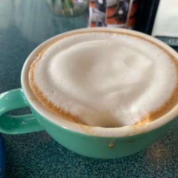 Talk Kaimuki - A Vanilla Latte with soy milk! So yummy! & I asked the barista to substitute dairy milk and she was super happy to do so! - Coffee & Tea Near Me - Honolulu, Hawaii Talk Kaimuki - A Vanilla Latte with soy milk! So yummy! & I asked the barista to substitute dairy milk and she was super happy to do so! - Coffee & Tea Near Me - Honolulu, Hawaii