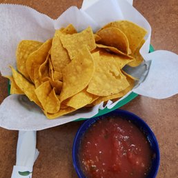 Fresh Chips and Salsa when you arrive. Fresh Chips and Salsa when you arrive.