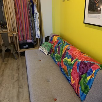 Qbic Hotel  - Couch and wardrobe - Hotels Near Me - London, XGL