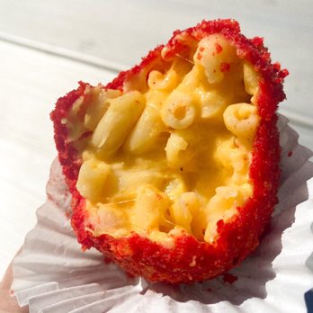 Mama’s Papas - Hot Cheeto Mac and Cheese Ball (Las Bolas) - Latin American Near Me