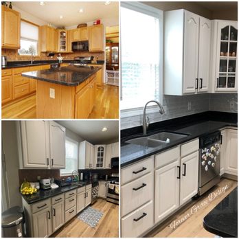 Forever Grace Designs - Custom cabinet painting oak cabinets - Paint & Sip Near Me - Loveland, Ohio Forever Grace Designs - Custom cabinet painting oak cabinets - Paint & Sip Near Me - Loveland, Ohio