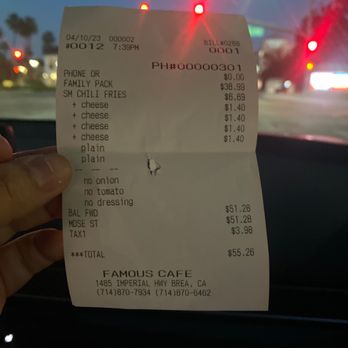 Famous Cafe - Burgers Near Me - Brea, California Famous Cafe - Burgers Near Me - Brea, California