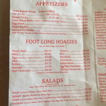 Matolis Pizza and Subs - Pizza Near Me - Hernando Bch, Florida