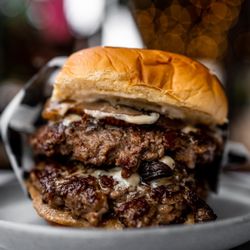 Ghostburger - One of our OG burgers - The Frenchie (pictured here as a double).