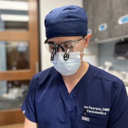 Valencia Periodontics - Dr. Pearson in action.