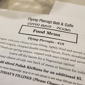 The Flying Pierogi Delicatessen - Sandwiches Near Me - Carrboro, North Carolina The Flying Pierogi Delicatessen - Sandwiches Near Me - Carrboro, North Carolina