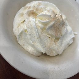 Whipped cream for pancakes!