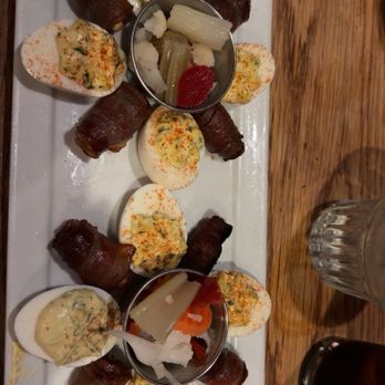 Tam O'Shanter - The appetizers deviled eggs to the bacon wrapped dates and the fermented vegetables - Gastropubs Near Me - Los Angeles, California Tam O'Shanter - The appetizers deviled eggs to the bacon wrapped dates and the fermented vegetables - Gastropubs Near Me - Los Angeles, California