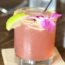 Hill Country Herb Garden - Hibiscus tea margarita