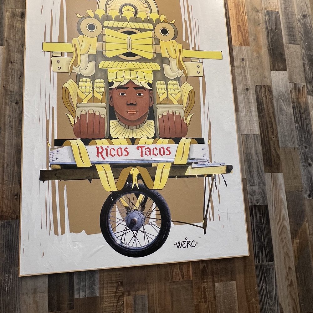Carlitos Barbeque Taqueria - a man on a cart - Tacos Near Me - Elizabeth, New Jersey