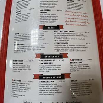 Fermin's Restaurant - Menu - Tex-Mex Near Me - Monahans, Texas