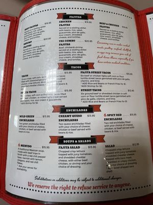 Menu photo 2 Fermin's Restaurant Monahans, TX