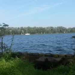 De Nieuwe Meer - Uitzicht vanaf de zuidoever