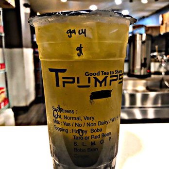 Tpumps - Pasadena - Green Apple Lychee Green Tea with Honey Boba - Bubble Tea Near Me - Pasadena, California Tpumps - Pasadena - Green Apple Lychee Green Tea with Honey Boba - Bubble Tea Near Me - Pasadena, California