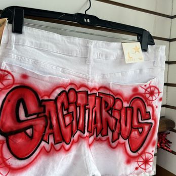 The Basement - Airbrushed shorts - Men's Clothing Near Me - Chicago, Illinois