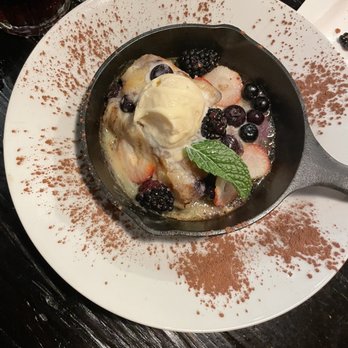 Flair Taverna - Blueberry Bread Pudding - Italian Near Me - Odessa, Texas Flair Taverna - Blueberry Bread Pudding - Italian Near Me - Odessa, Texas